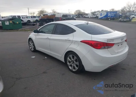 2013 Hyundai Elantra Limited из США, поврежденный, VIN 5NPDH4AE4DH172150